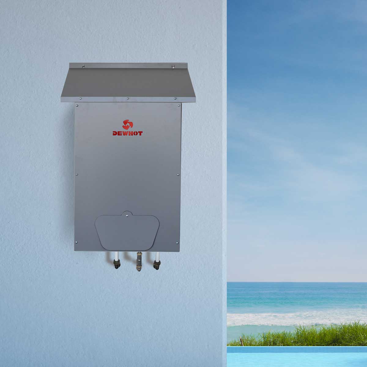 Dewhot 16L Outdoor Constant Temperature Natural Gas Geyser