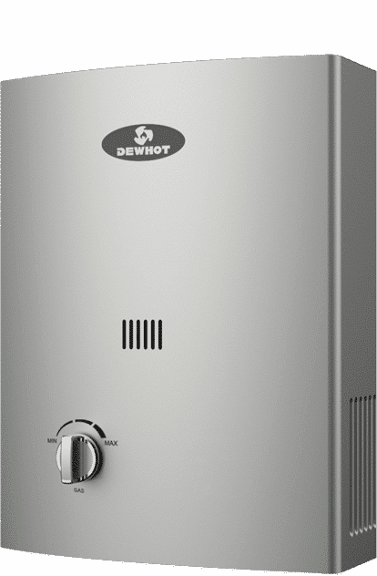 Dewhot 5L Gas Geyser Low Pressure Eco-Flow - LPG Type A
