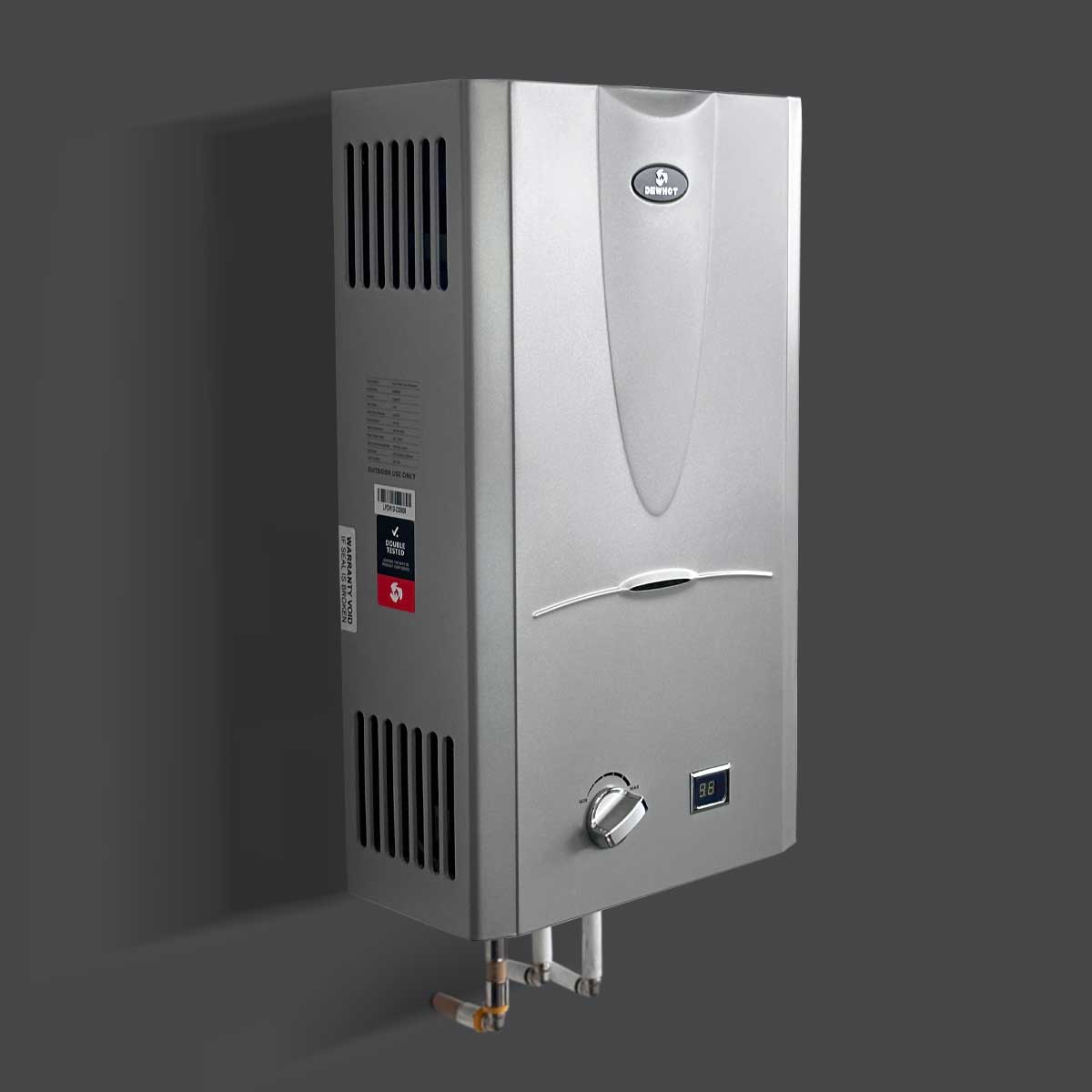 Dewhot 12L Gas Geyser Outdoor Low Pressure Eco-Flow