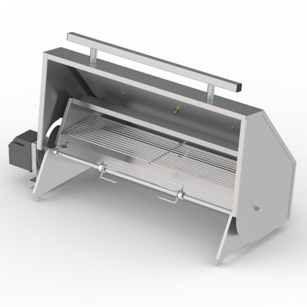 Chad-O-Chef Hybrid Rotisserie Dome – 4 Burner