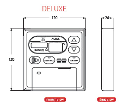 Paloma Deluxe Temperature Controller SC-115V