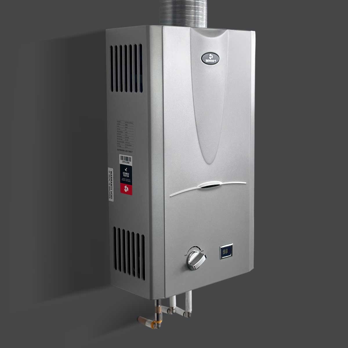 Dewhot 12L Gas Geyser Indoor Low Pressure Eco-Flow