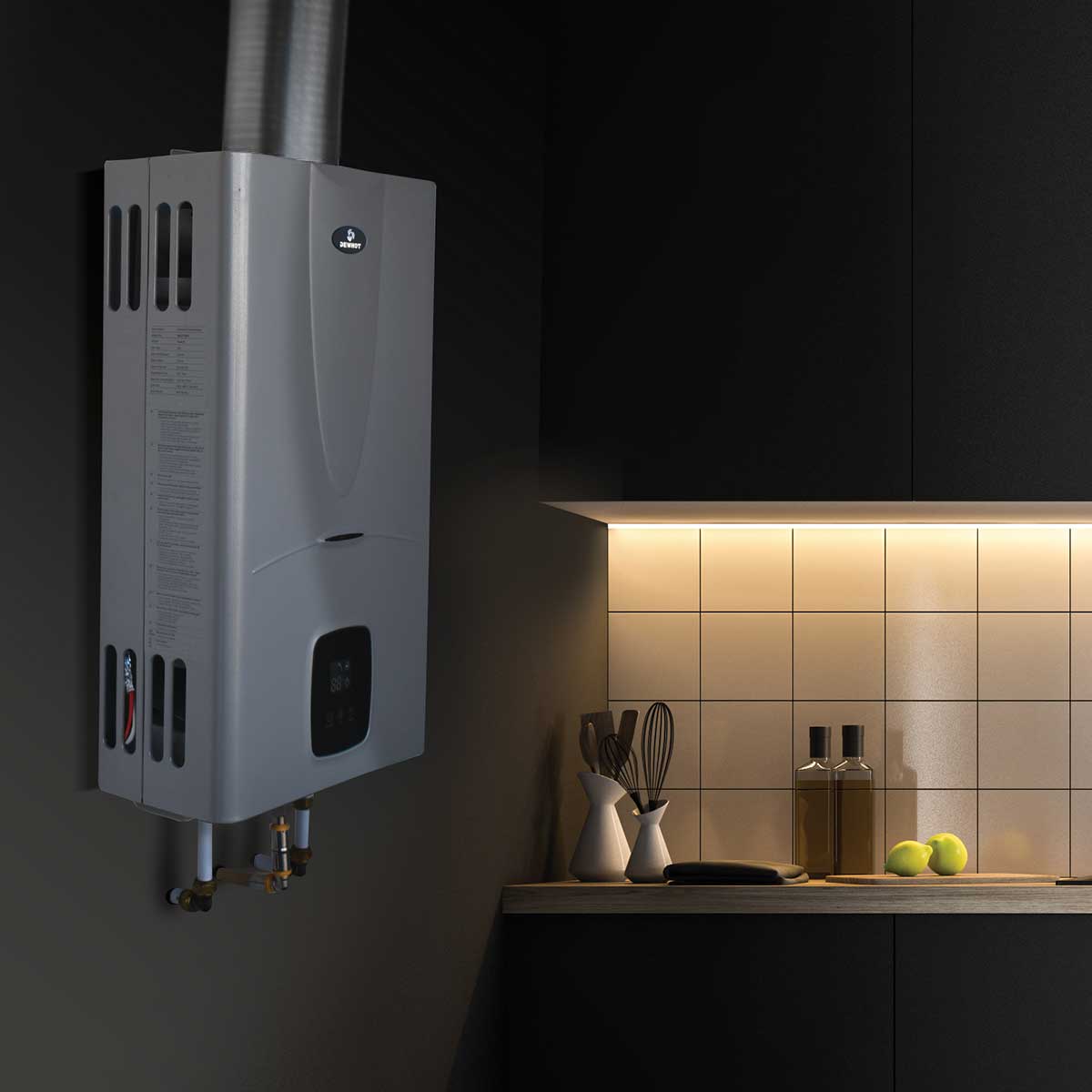 Dewhot 12L Indoor Gas Geyser Constant Temperature