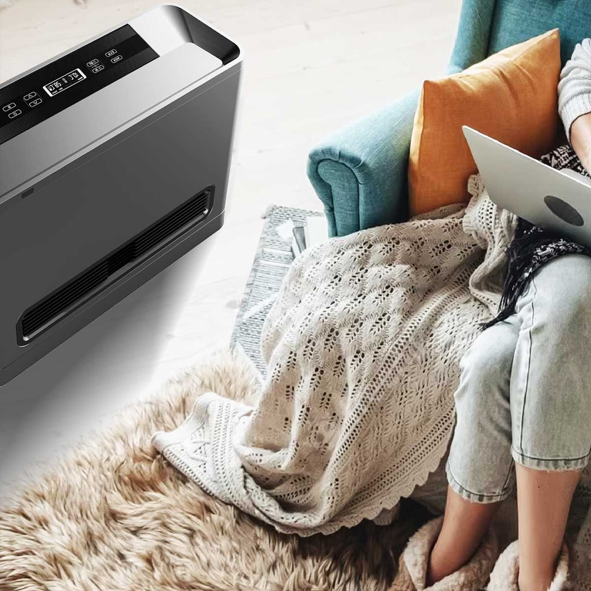 Dewhot 15MJ Convection Space Heater LPG Gas