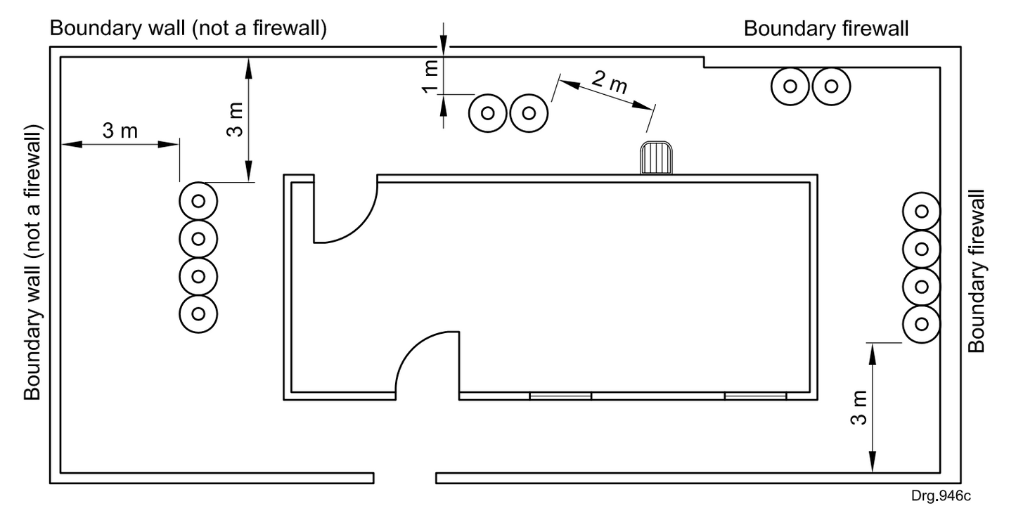 BASIC EXTERNAL SINGLE - STOVE/HOB INSTALLATION KIT