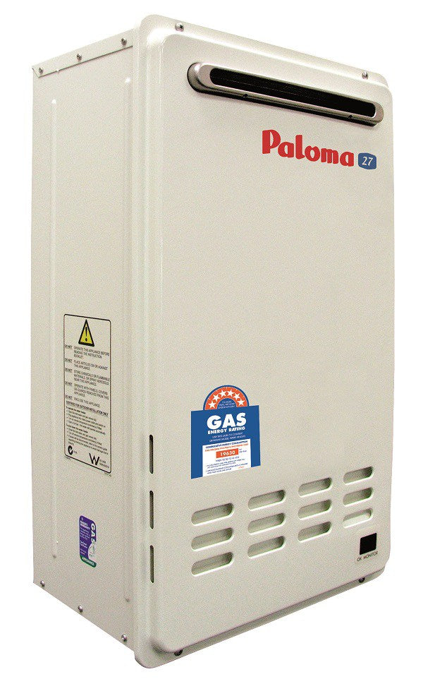 PALOMA 27 LITRE INTERNAL GAS GEYSER – PH-27RDE – Only available for Na ...