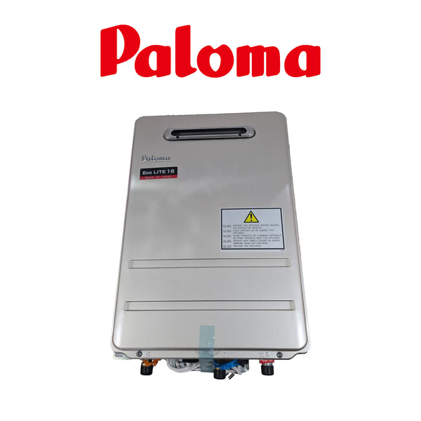 Paloma 16L Gas Geyser | Eco Lite Fan Forced