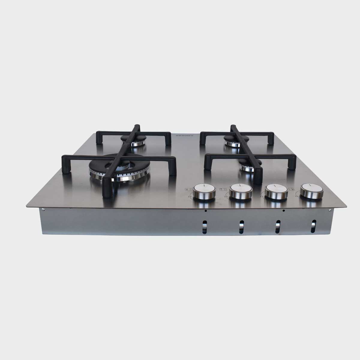 Dewhot 4 Burner Gas Stove Slimline Stainless Steel 60cm