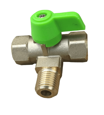 MANUAL CHANGEOVER VALVE FOR NON-FLARED PIGTAILS